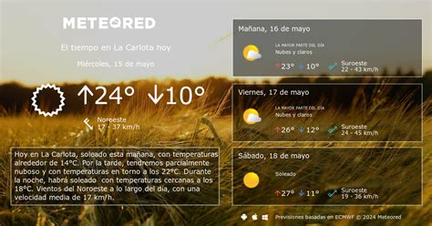 el tiempo en la carlota cordoba|El Tiempo en La Carlota. Predicción a 14 días